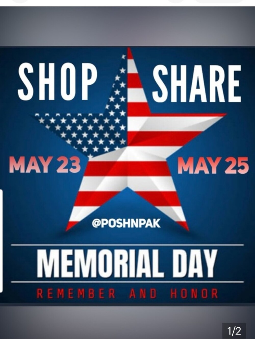 Memorial Day Shop & Share